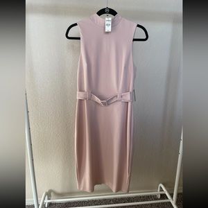 Express Belted Midi Dress